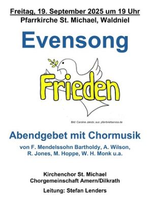 Evensong Frieden (c) St. Matthias Schwalmtal