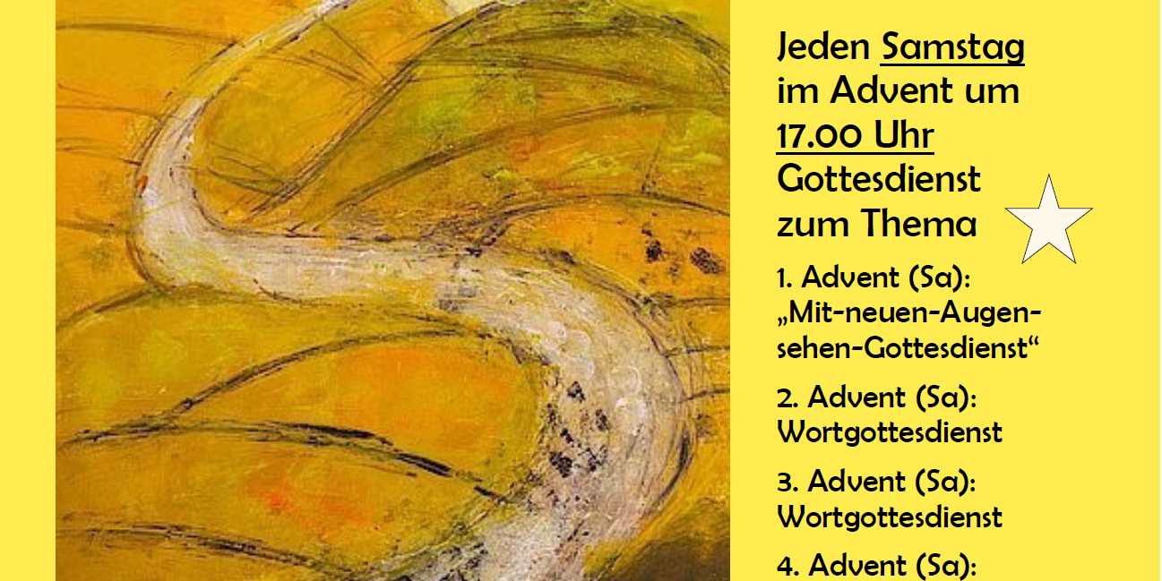 Advent Plakat