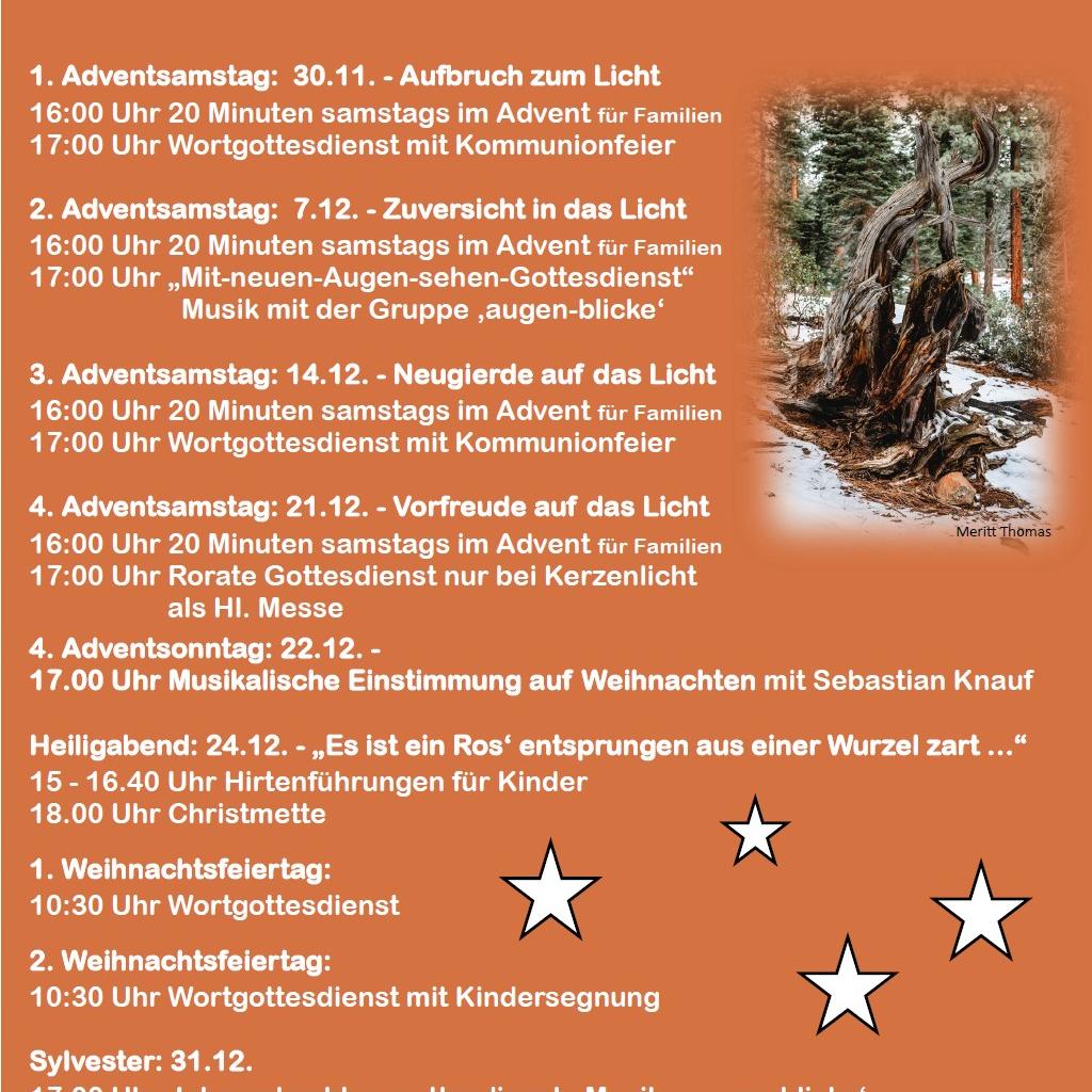 Plakat Weihnachten