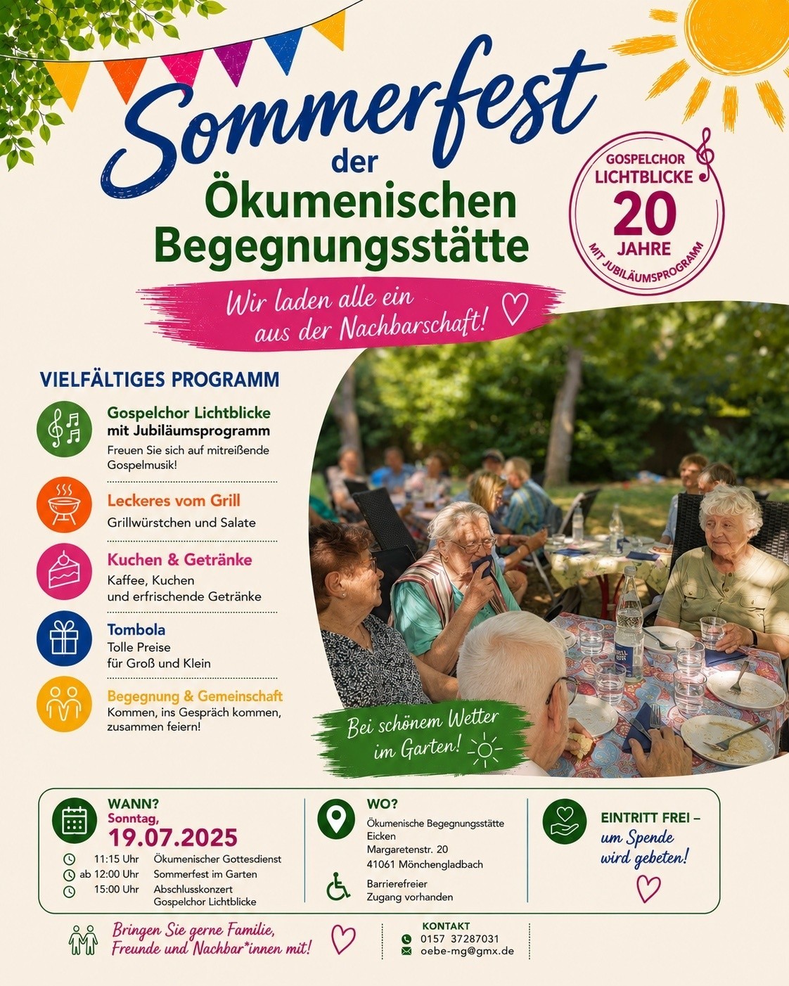 Einladung Sommerfest ÖBE 2026